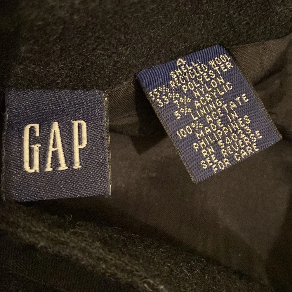 GAP Women's Wool Blend Navy Mini Skirt. Size 4